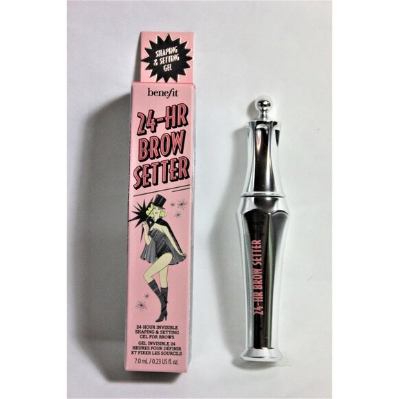 Benefit Cosmetics  24-HR Brow Setter Clear Eyebrow Gel 0.23 oz Full Size BNIB - Picture 1 of 12